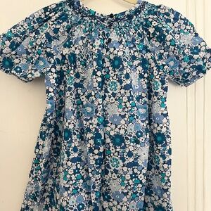 Jacadi Liberty Print Girls Dress